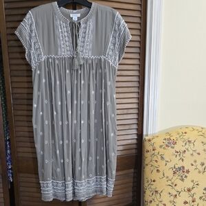 Sundance  Embroidered Dress